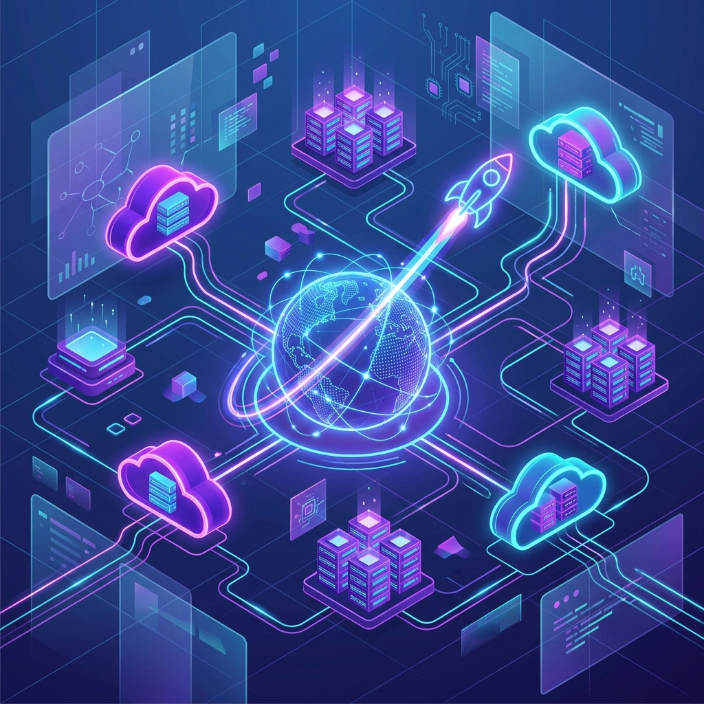 Launch & Support phase illustration